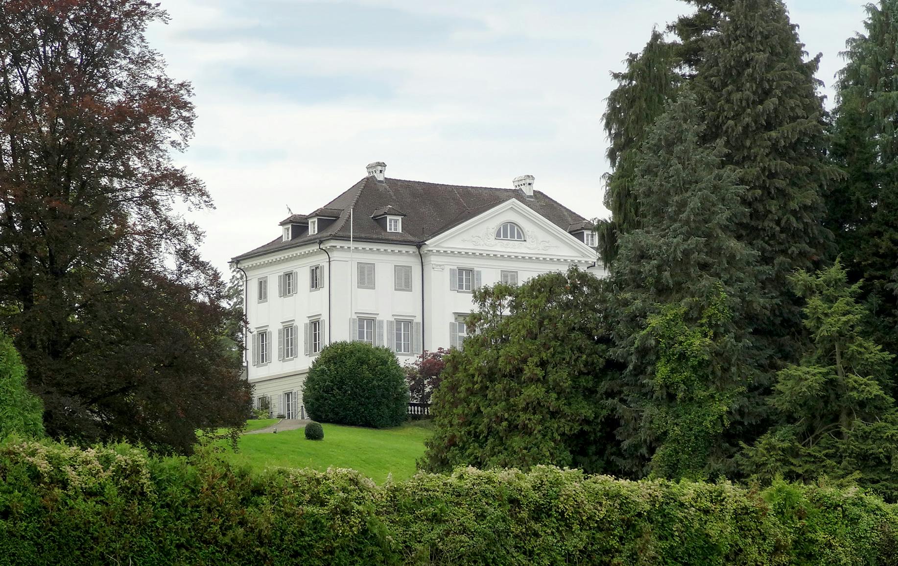 A picture of Schloss Eugensberg in Salenstein, Switzerland